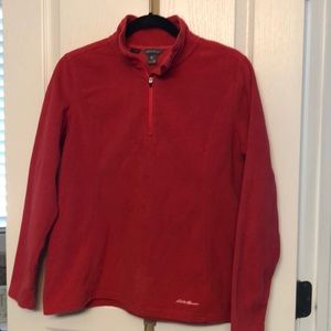 Eddie Bauer women’s MP fleece jacket/sweater